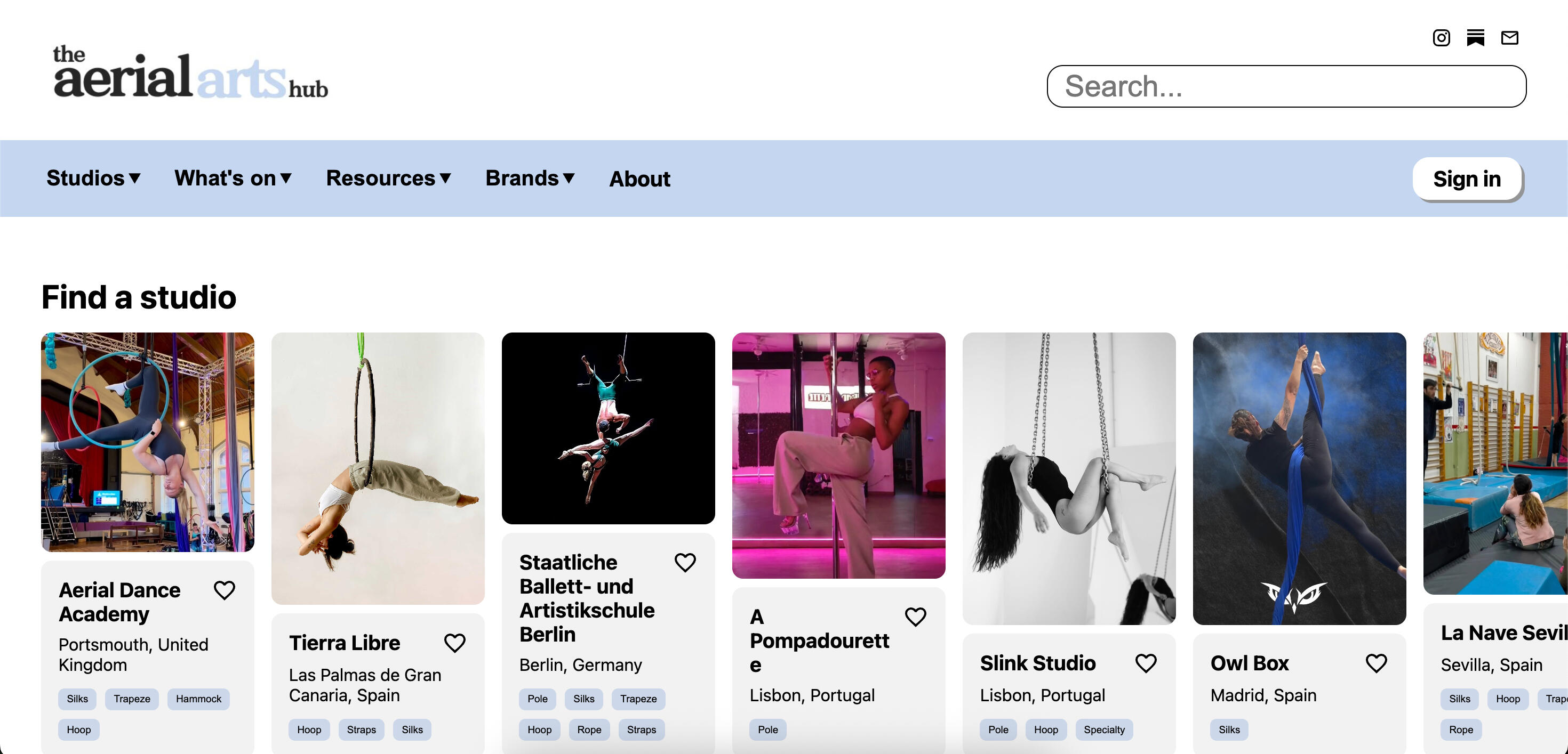 The Aerial Arts Hub